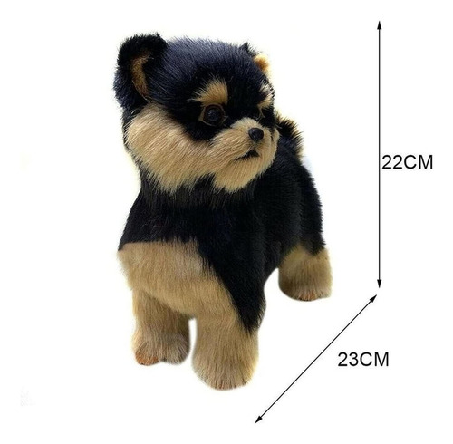 Juguete De Peluche, Perro Mascota Realista, Cachorro Rea