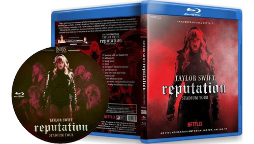 Blu-ray Taylor Swift Reputation Stadium Tour 2018
