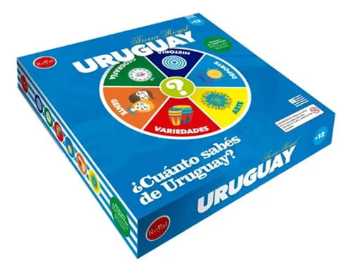  Juego De Mesa Trivia Uruguay Royal +12años  36764 Febo