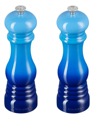 Kit Moedores De Sal E Pimenta 21 Cm Azure Blue Le Creuset