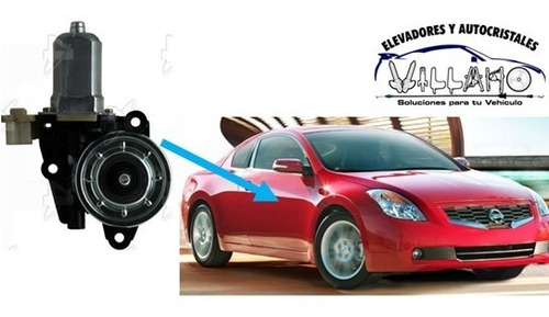 Motor Elevador Nissan Altima Cupe 2008 Derecho Copiloto