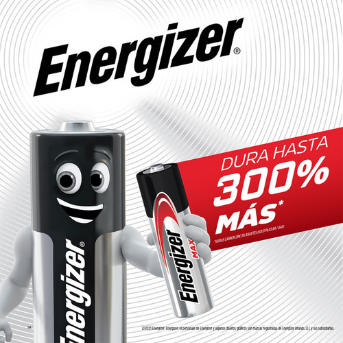 Pila Bateria Alcalina Max D2 Energizer