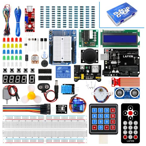 Kit De Inicio De Lafvin Project Para R3 Mega2560 Mega328 Nan