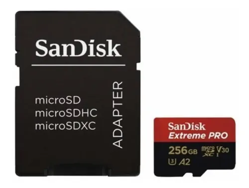 Memoria Sandisk Extreme Pro 256Gb Sdsqxcd-256G-Gn6Ma Microsdxc Uhs