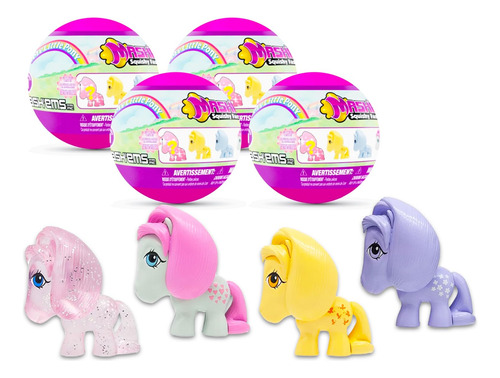 Conjunto De Brinquedos My Little Pony Surprise Fashems Squis