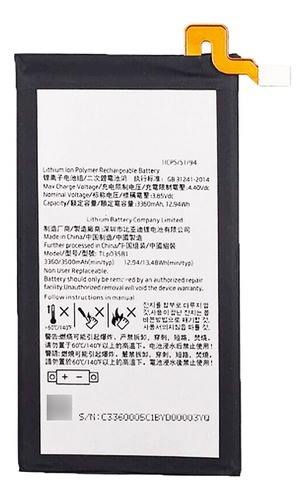 Repuesto Bateria Blackberry Key2 Bbf100 6gb Ram Zxcvbn Ok (Usado)