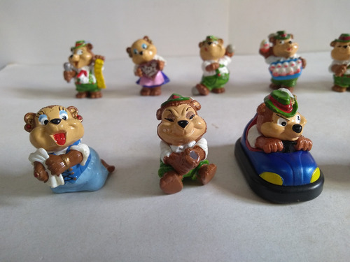 Linda Coleção De Ursinhos Kinder Ovo Lata 6 (Usado)