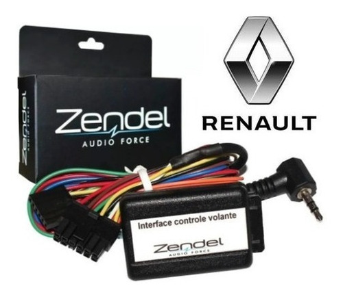 Interface De Controle Volante Zendel Renault Zd-rn V3.0 Slim