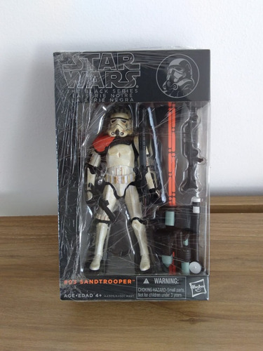 Star Wars Black Series 1 - Sand Trooper Linea Naranja (Usado)