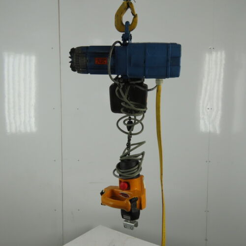 Demag Dkm1-125 K V2f4 Electric Hoist 10' 2 Speed Lift 14 Vvf