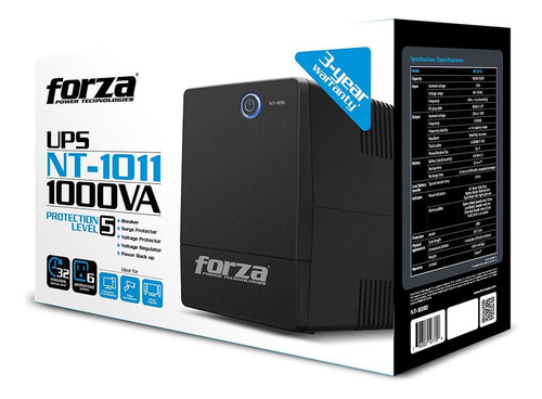 No Break Forza Power Technologies Nt-1011 500w 1000va 6 Cont