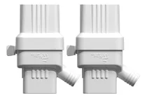 Comprar Kit Desviador De Lluvia Uv Resistente (2x3, Blanco)