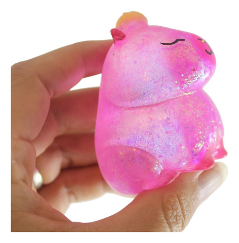 Adorable Squishy Capibara 12 Pzs Juguete Antiestres Kawaii