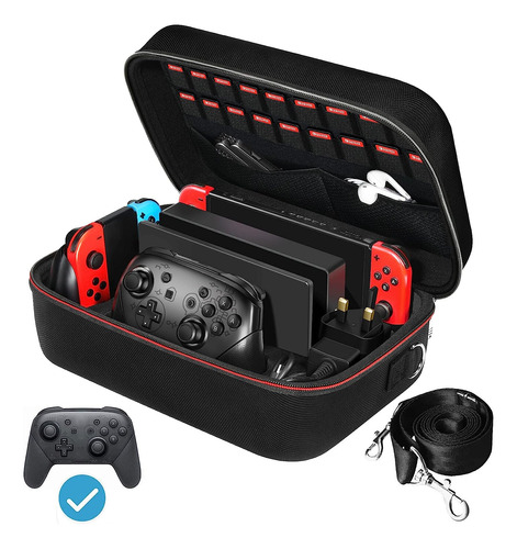 Funda De Transporte Ivoler Para Nintendo Switch/swit...