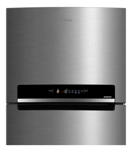 Geladeira Frost Free Duplex 491l Inverter Cor Inox Midea Cor Inox