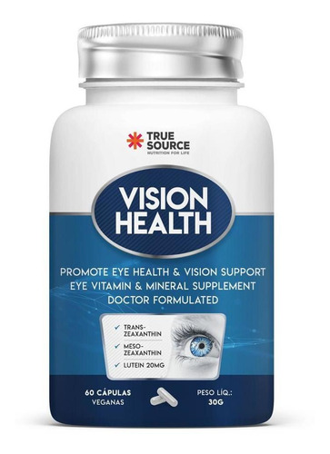 True Vision Health 60 Cápsulas - True Source