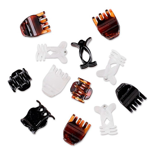 Value Pack Pinzas Chicas En Varios Colores Scunci 32719mx