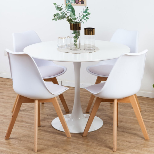 Imagen 8 de 9 de Pack X 2 Silla Tulip Eames | Contado