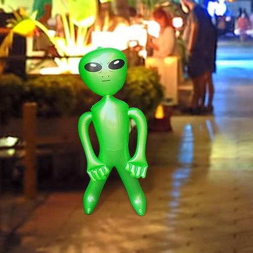 Aplicable A Inflable Alien Inflar Juguetes Alienígenas Globo