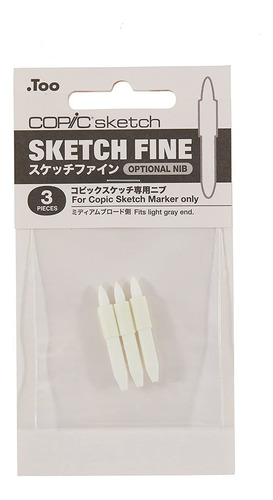 Copic Sketch Replacement Nib Fine Point 3/pk