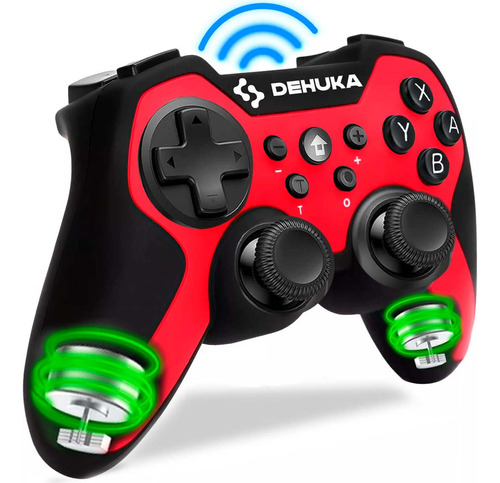 Joystick Gamer Inalambrico Compatible Con P3 + Nintendo Switch Oled + Pc + Android Steam Dehuka