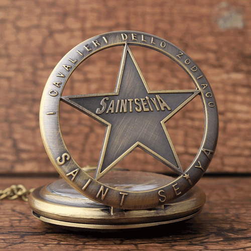 Reloj Collar Coleccionable Caballeros Del Zodiaco Saint Seiy