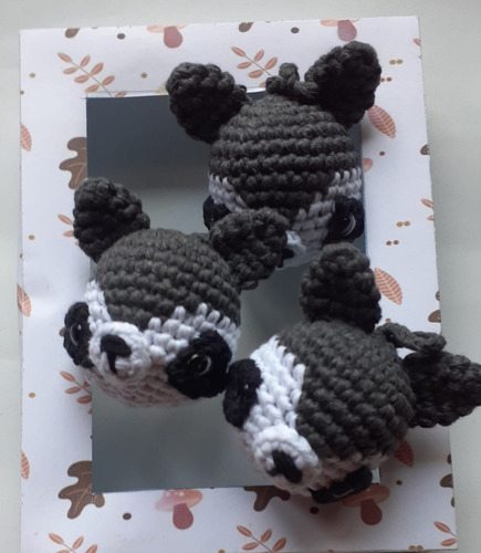 10 Souvenirs Animales Del Bosque Conejos Crochet