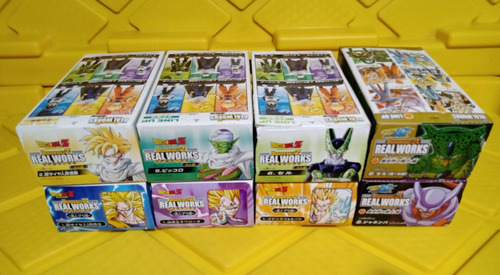 Real Woks - Dragon Ball Z- Kai - Pack 4 (8 Figuras) (Usado)
