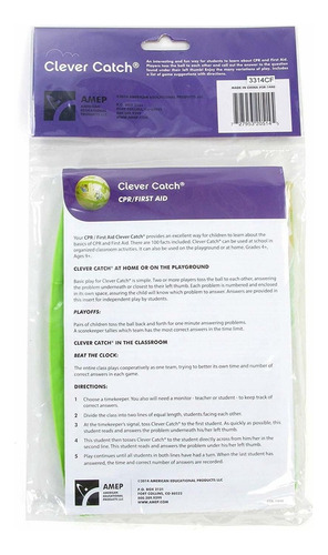 American Educational Sr-1440 Vinilo Clever Catch Rcp Primera