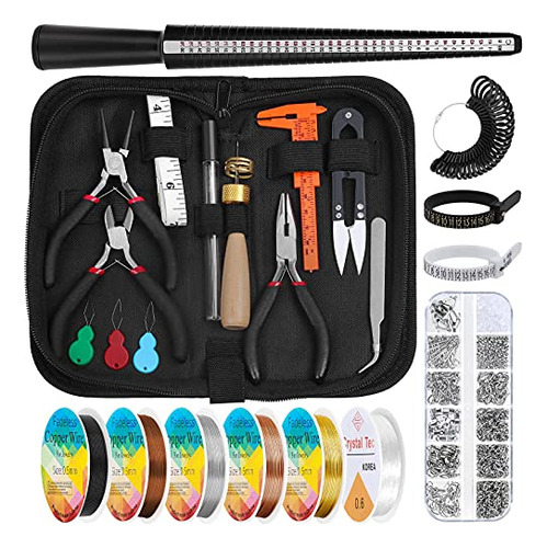 Kit De Suministros Para Hacer Joyas Con Envoltura De Alambre
