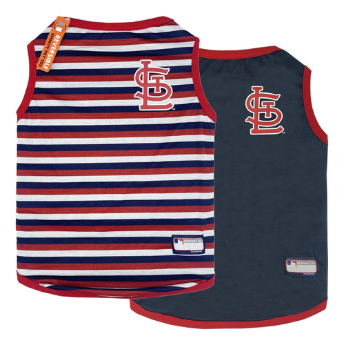 Pets First Mlb St Louis Cardinals Camiseta Reversible, Talla