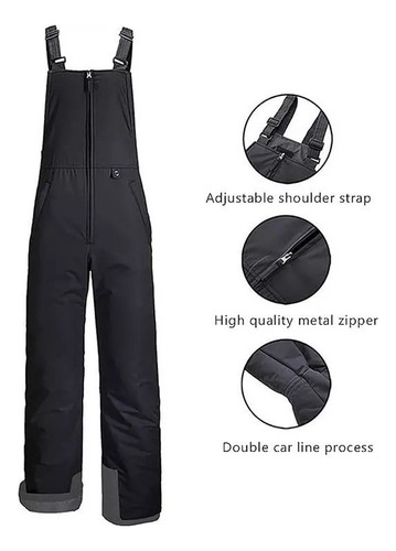 Rt Pantalones Mujer M Monos Esquí Nieve Impermeables 1