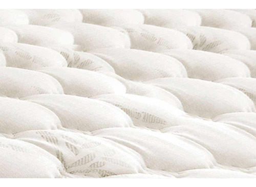 Cama Box Queen: Colchão Molas Castor Pocket Silver Star Air Cor Marrom