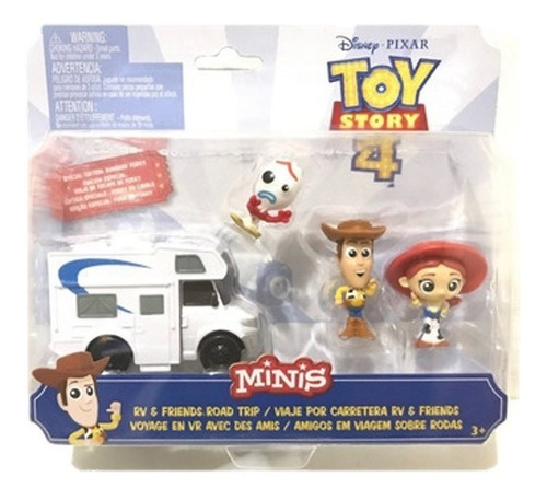 Toy Story 4 Set Viaje Por Carretera & Amigos Original