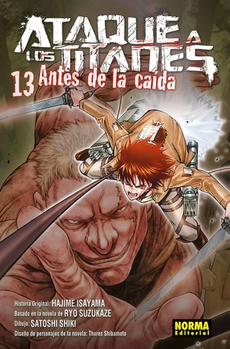 Ataque A Los Titanes 13 Antes De La Caida - Isayama