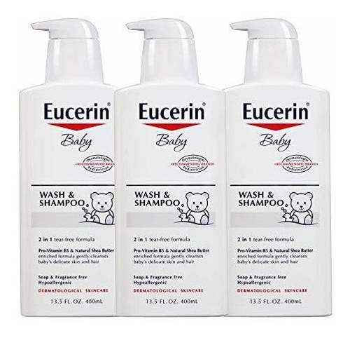 Jabon Y Shampoo - Eucerin Baby - Formula 2 En 1 