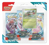 Comprar Pokémon Tcg: S & V Journey Together Three-booster Blister Idioma Inglés Scrafty