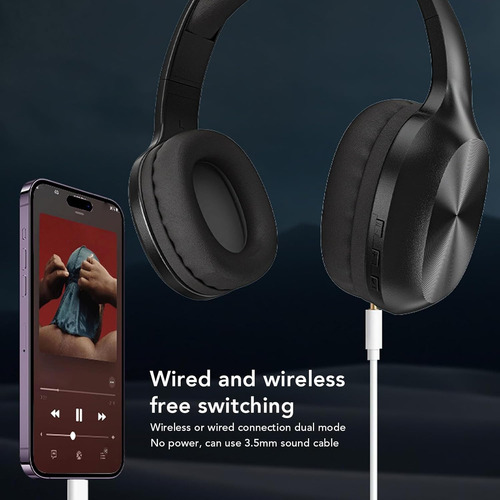 Audifonos Bluetooth C2237 Inalámbricos Deportivos Black