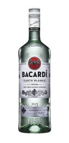 Bacardi Ron Blanco Botella 980ml