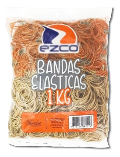 Bandas Elasticas Ezco Bolsa 1 Kg Artistica Palermo