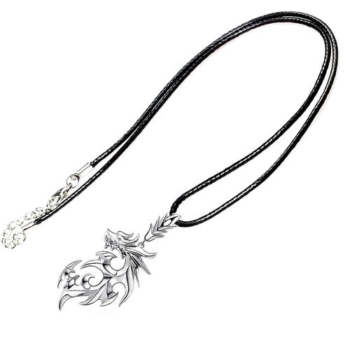 Collar Dragón Plateado Para Hombre O Mujer Retsam Market