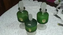 Comprar Lote Antiguo Juego Perfumeros Opalina Colección Decoracion