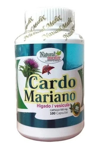 Cardo Mariano X 100 Capsulas  (3 Unidades)