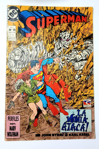 Revista Superman Dc Nro.  21 De 1993, 22 Pag. Regular Estado