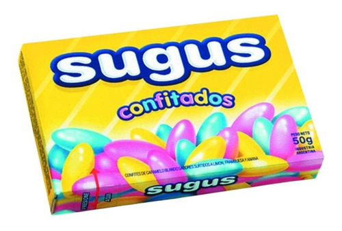 Caramelos Sugus Confitados Caja De 30 Unidades De 50g