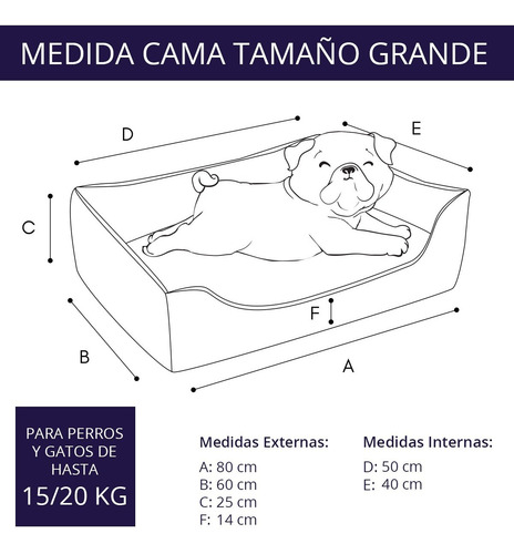 Cama Para Perro Lola Pets Rio Grande Y Cuaderno De Regalo