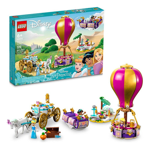 Lego Disney Princess (43216)viaje Encantado De Las Princesas Cantidad de piezas 320