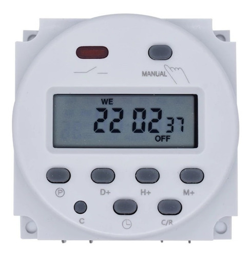 Temporizador Timer Digital Programable 220v