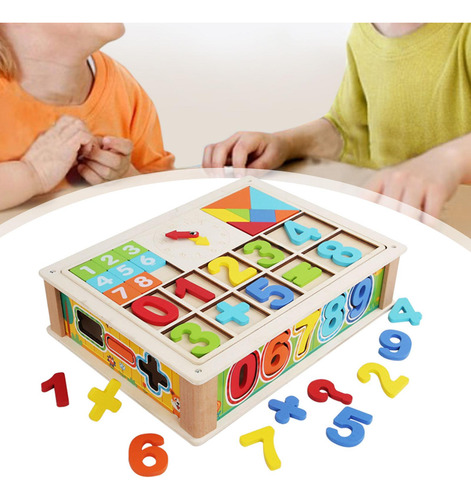 Juego De Caja De Aprendizaje Para Contar, Juego De