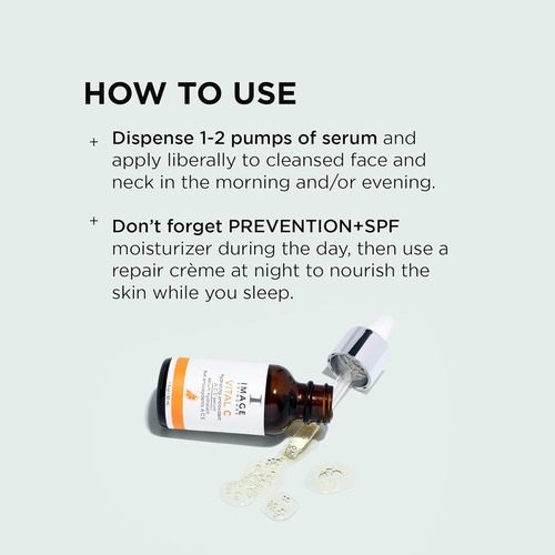 Image Skincare, Vital C Suero Hidratante De Vitamina A C E,